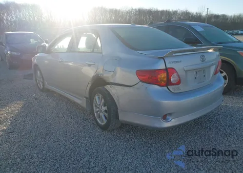 2009 Toyota Corolla S z USA, uszkodzony, nr VIN 2T1BU40E49C121861